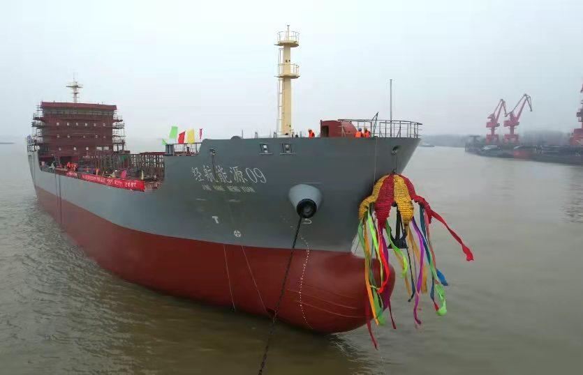 经航佰福国际09号船上水仪式顺遂举行_经航佰福国际集团有限公司