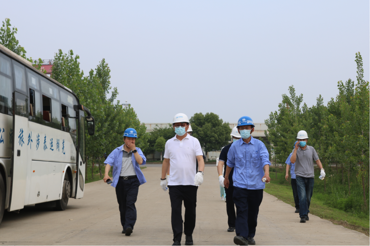 集团公司向导莅临芜湖船厂视察事情_经航佰福国际集团有限公司
