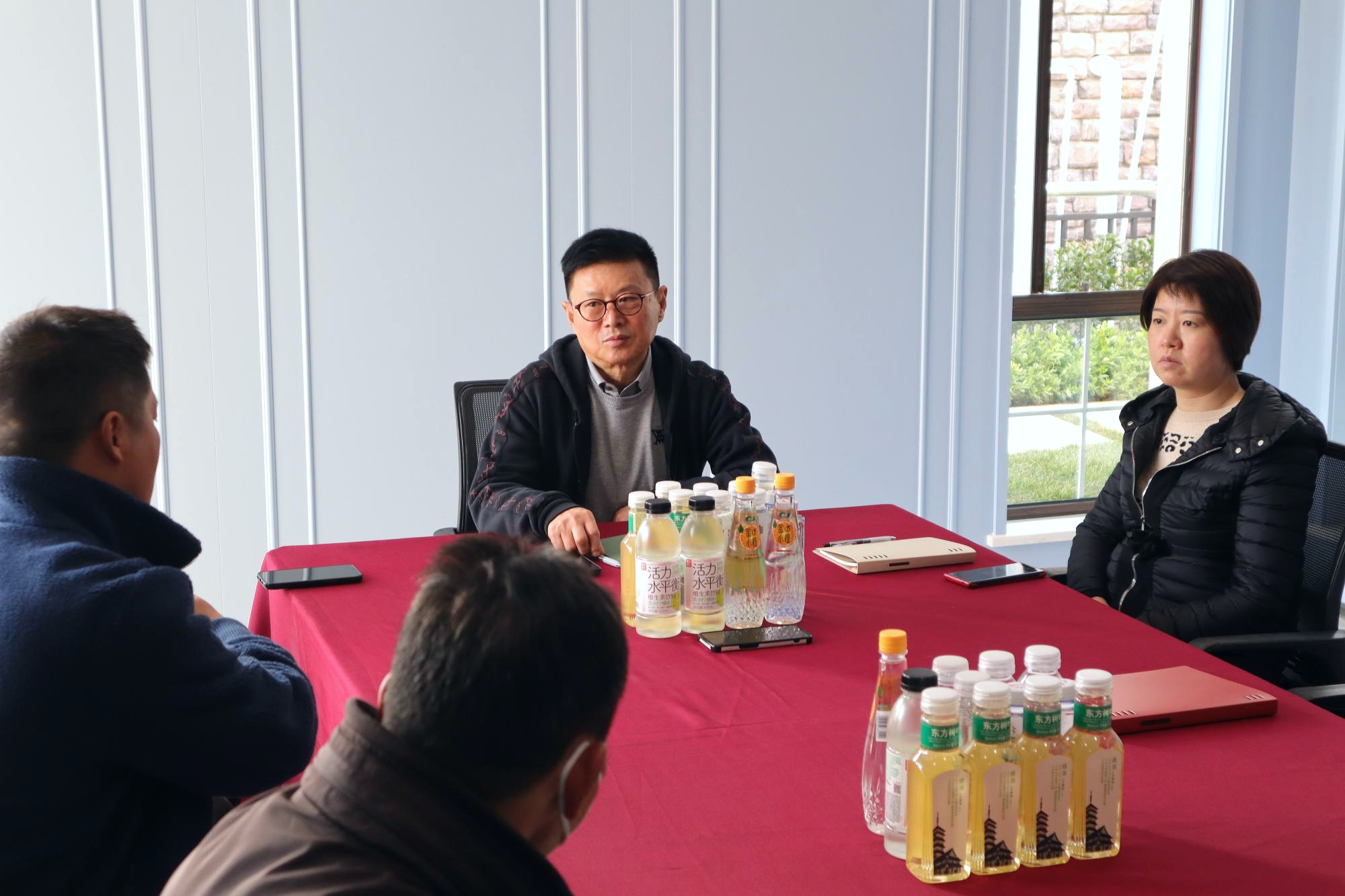 集团公司向导到舟山视察新办公楼建设事情_经航佰福国际集团有限公司